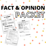 Fact and Opinion Packet!