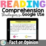 Fact and Opinion Passage Reading Comprehension Activity Go