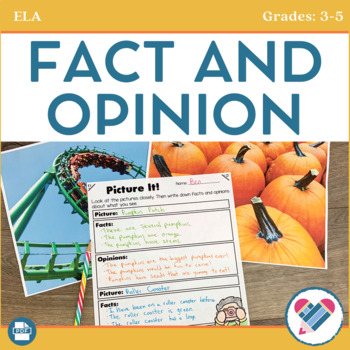 Preview of Fact and Opinion Posters and Printables