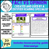 Fact and Opinion Reading Skill Practice - Created by Readi