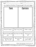 Fact and Opinion Sort