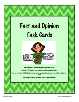 Preview of Fact and Opinion Teach and Reach Bundle