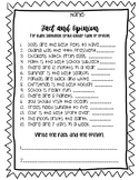 Fact and Opinion Worksheet