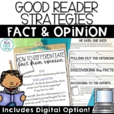 Fact and Opinion Worksheets Activities Anchor Charts and T