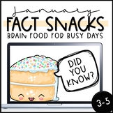 Fact of the Day - January Fact Snacks (3-5)