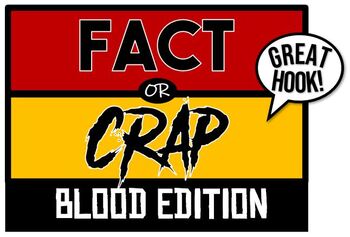 Preview of Fact or Crap! Blood Edition- Powerpoint Game