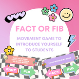 Fact or Fib - Get to Know You Game