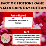 Fact or Fiction? Game Valentine's Day Edition February Fun