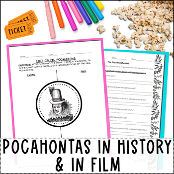 Preview of Fact or Fiction: Pocahontas