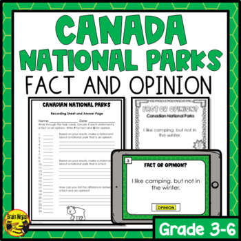 Preview of Canadian National Parks | Fact or Opinion