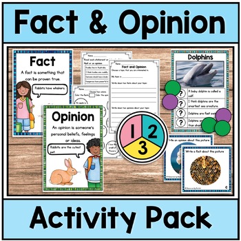 Preview of Fact or Opinion Activity Pack