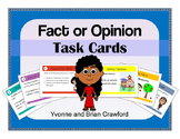 Fact or Opinion Task Cards - 60 Task Cards Reading Compreh