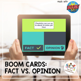 Fact vs. Opinion Boom Cards