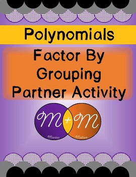 Preview of Factor By Grouping Partner Activity