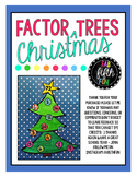 Factor Christmas Trees Craftivity