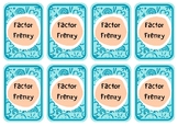 Factor Frenzy Card Game