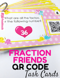Finding Factors and GCF Task Cards with QR Codes