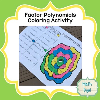 Multiplying Polynomials Coloring Activity Aliens Answer Key Swbat