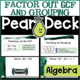 Factor Polynomials by Grouping & GCF Digital Activity for 