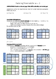 Factor Quadratic Trinomials Area Model for a=1 and a not 1