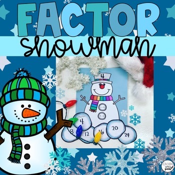 Preview of Factors and Multiples | Winter Bulletin Board