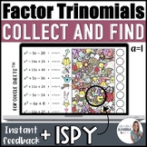 Factor trinomials with leading coefficient of 1 self-check