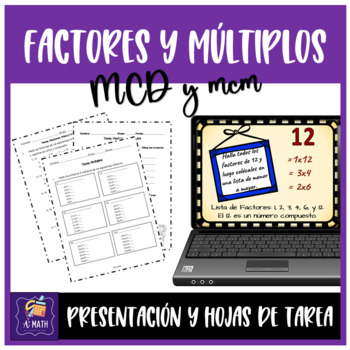 Preview of Factores y Múltiplos