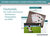 Factorials (!) - Maths enrichment