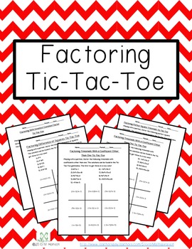 Preview of Factoring Activity