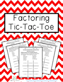 Factoring Activity