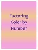 Factoring Color by Number