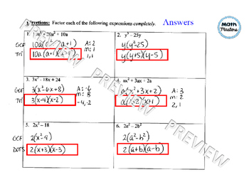 How To Factor Completely