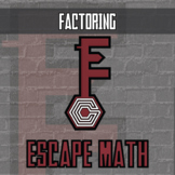 Factoring Escape Room Activity - Printable & Digital Game