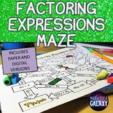 Factoring Expressions Digital Resource