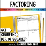 Factoring Review | GCF, Difference of Squares, Trinomials 
