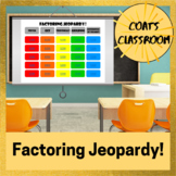 Factoring Jeopardy! Review Game