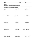 Factoring Lesson 1: Finding a GCF