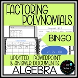 Factoring Polynomials | BINGO | UPDATED
