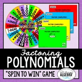 Factoring Polynomials | Spin to Win Game