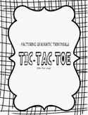 Factoring Quadratic Equations Tic-Tac-Toe