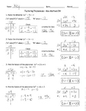Factoring Quadratics Box Method 1 KEY