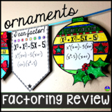 Factoring Quadratics Review Ornaments