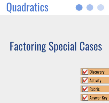 Preview of Factoring Special Cases