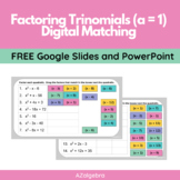 Factoring Trinomials Matching (a=1) Google Slides & PowerP