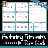 Factoring Trinomials Task Cards