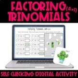 Factoring Trinomials with a=1 self checking digital activity