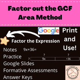 Factoring the Greatest Common Factor out of an Expression 