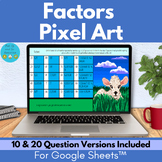 Factors 4th Grade Math Pixel Art | 4.OA.4