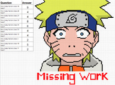 Factors "How Many Factors?" Anime Naruto Pixel Art