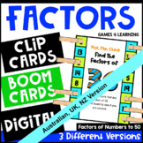 Factors Math Boom Cards, Clip Cards & TpT Digital [Austral